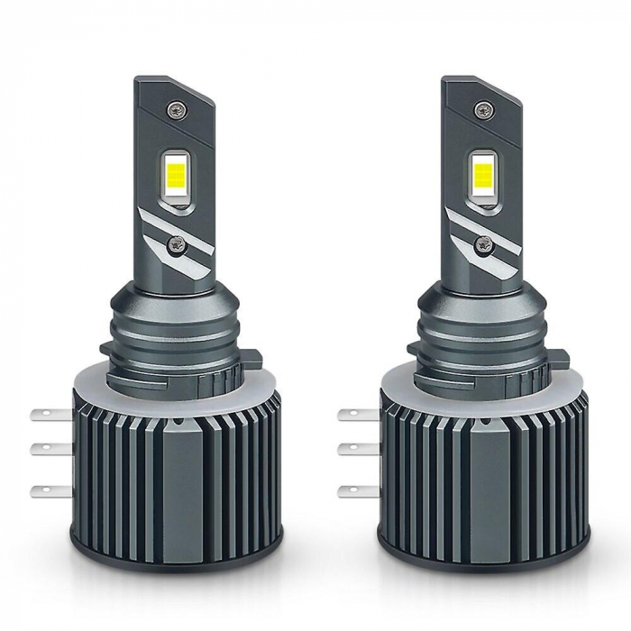 Set 2 leduri H15 60W pentru far auto 12.000 Lumeni, 12V-24V - H15-CSP-V2 [6]