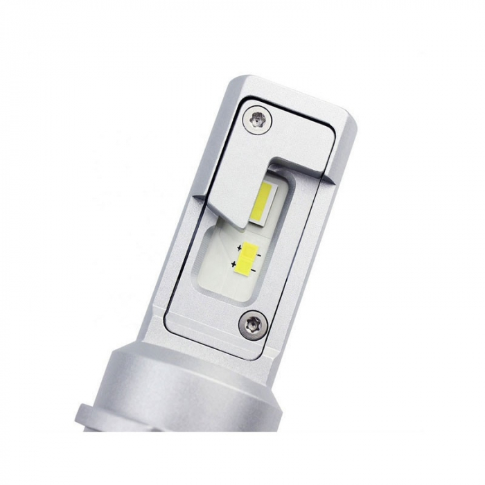 Set 2 leduri H15 ALL IN ONE 20W, 12V, 3200 Lumeni pentru far auto Ford Ranger, VW, Audi, Skida, Mazda, Fiat - V9-H15 [1]