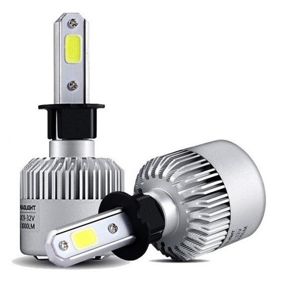 Set 2 Leduri H3 Canbus pentru far auto putere 72W, 6000K, luminozitate 8000 LUMENI, 12V-24V [5]