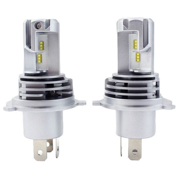 Set 2 leduri H4 M3 Alb Cald - 4000K, Canbus, putere 55W, luminozitate 10.000 Lm, 12V-24V [6]