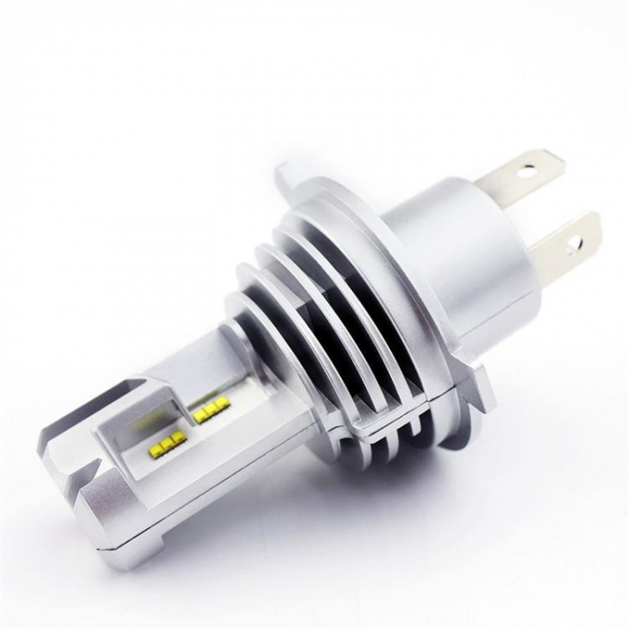 Set 2 leduri H4 M3 Alb Cald - 4000K, Canbus, putere 55W, luminozitate 10.000 Lm, 12V-24V [4]