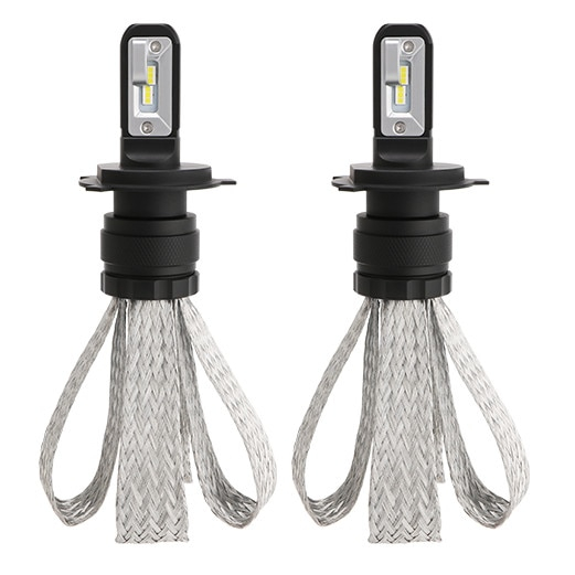 Set 2 leduri H4 Premium, de calitate pentru far auto 40W Chip Cree 4000 Lm 12/24V [6]