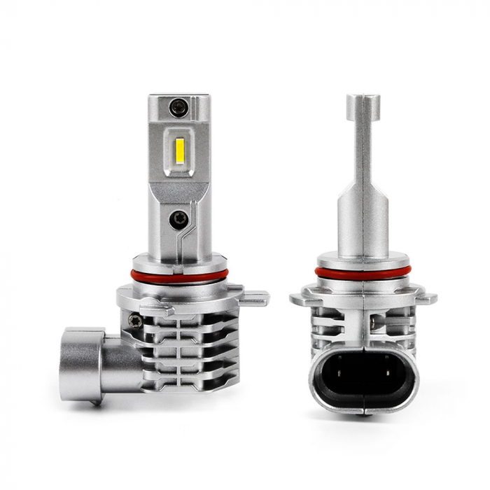 Set 2 leduri HB4 / 9006 M4 Canbus 3000K pentru proiector auto, putere 50W, luminozitate 6400 Lm, 12V-24V M4-HB4 [1]