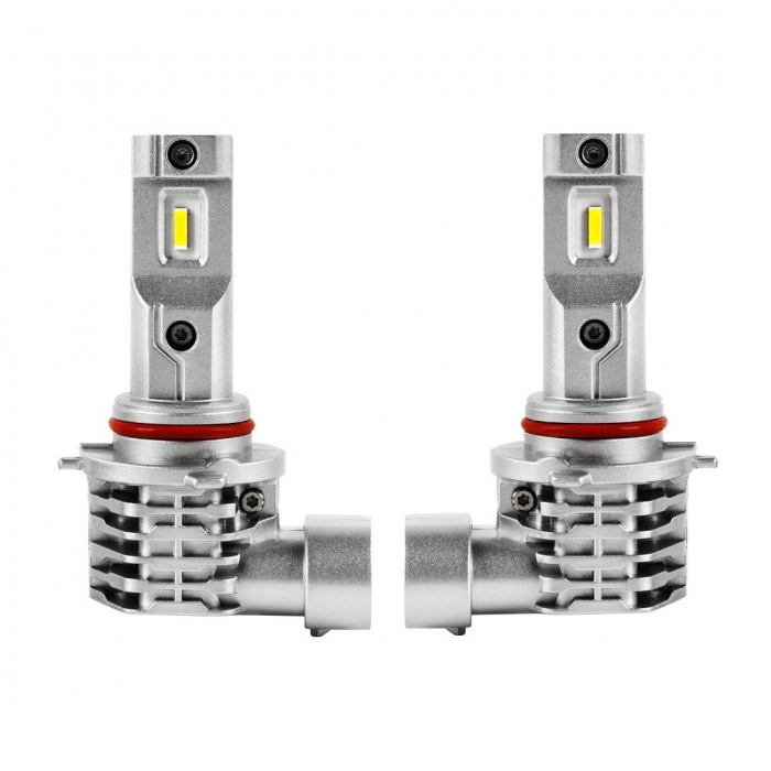 Set 2 leduri HB4 / 9006 M4 Canbus 3000K pentru proiector auto, putere 50W, luminozitate 6400 Lm, 12V-24V M4-HB4 [4]