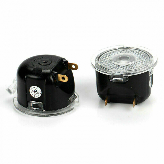 Set 2 Logo Shadow Lights Courtesy pentru Oglinzi dedicate Ford Focus, C-Max, Ranger, Fusion, F-150, Edge - BTML-1005-1 [5]