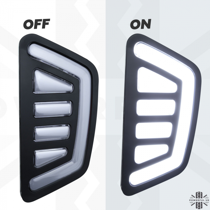 Set 2 Lumini de zi dedicate Ford Ranger T7 2016, 2017, 2018, 2019 FDL824 [3]