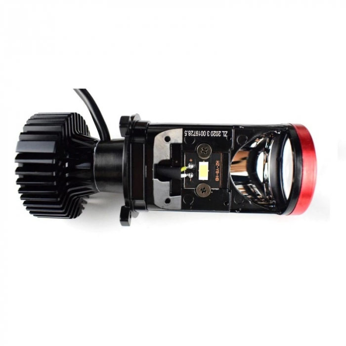 Set 2 Lupe Bi Led H4 putere 50W luminozitate 8000 Lumeni 12V G7-H4 [1]