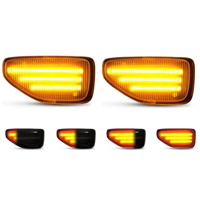 Set 2 Semnalizari Aripa Dinamice Dacia Duster 2, Logan 2, Sandero 2 - SLD-1 [5]