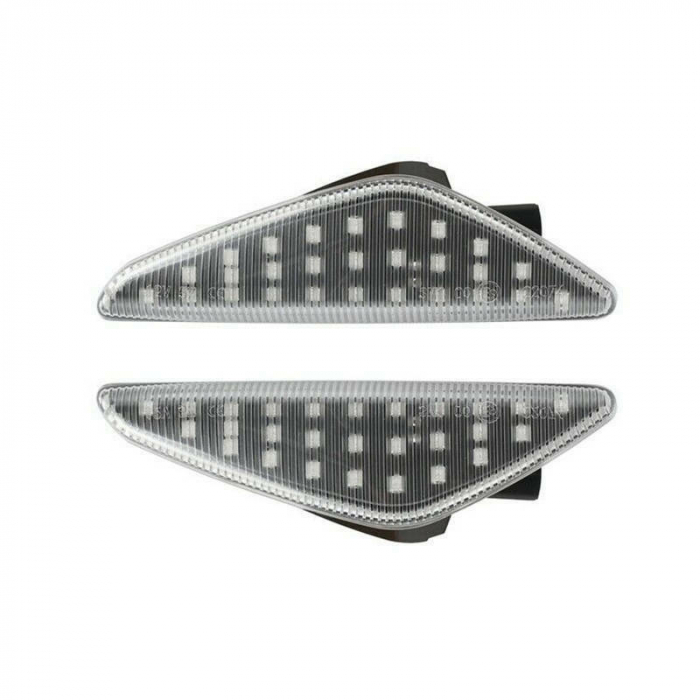 Set 2 Semnalizari Aripa LED cu sticla clara pentru X3 F25, X5 E70, X6 E71 - BTLL-242S [4]