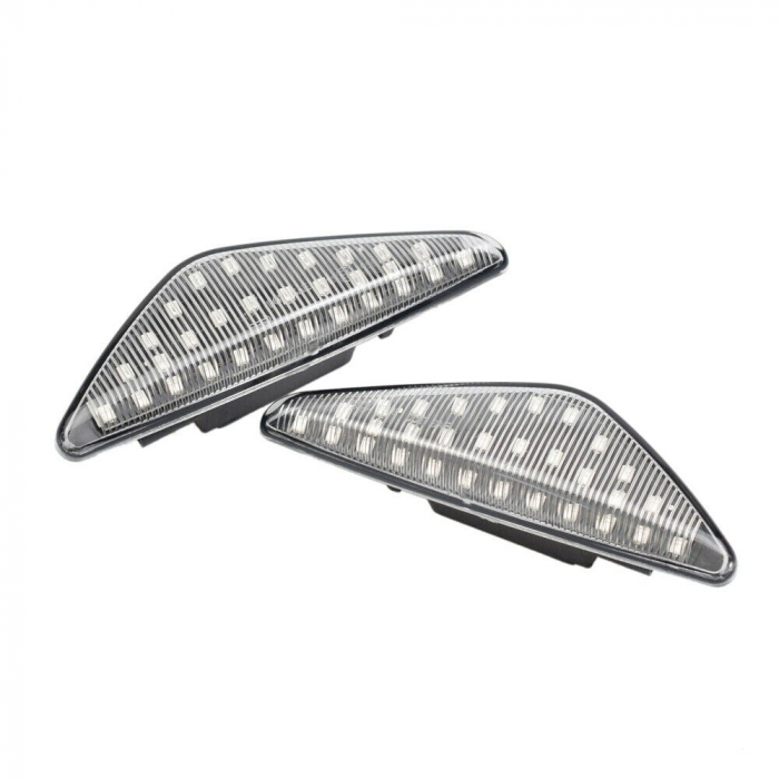 Set 2 Semnalizari Aripa LED cu sticla clara pentru X3 F25, X5 E70, X6 E71 - BTLL-242S [5]