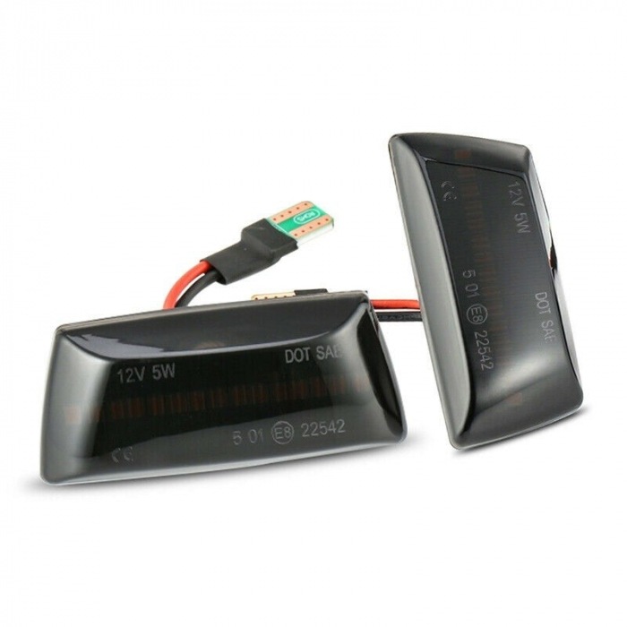 Set 2 Semnalizari Aripa LED dedicate pebtru Chevrolet Cruze - BTLL-307-1CH SMOKE [5]