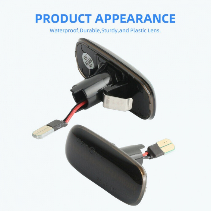 Set 2 Semnalizari Aripa LED dedicate pentru Audi A2, A3, A4, A6, A8, TT - BTLL-299-1 [2]