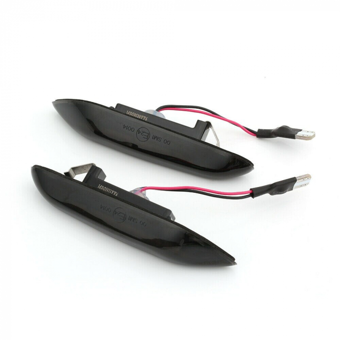 Set 2 Semnalizari Aripa LED Dinamice dedicate pentru BMW X1 E84, X3 E83, E60, E90, E91, E92, E93, E81, E82, E88 - BTLL-240-1 Dyn [6]