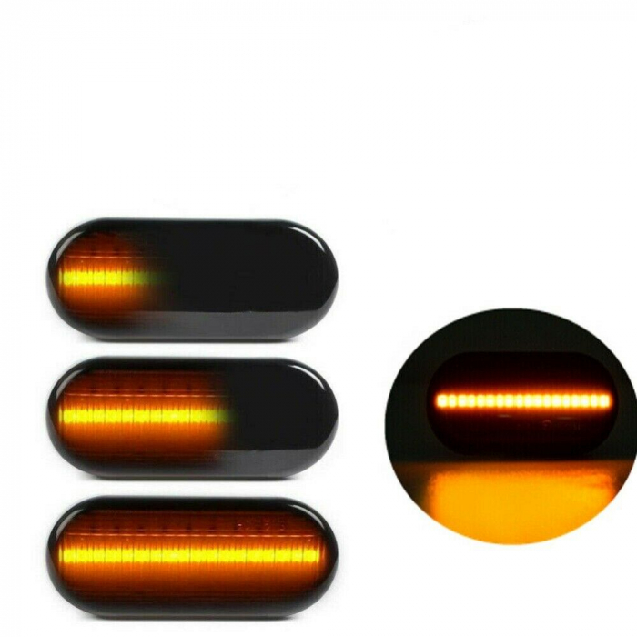 Set 2 Semnalizari Aripa LED Dinamice dedicate Renault Clio, Espace, Master, Megane - BTLL-319D-1 [4]