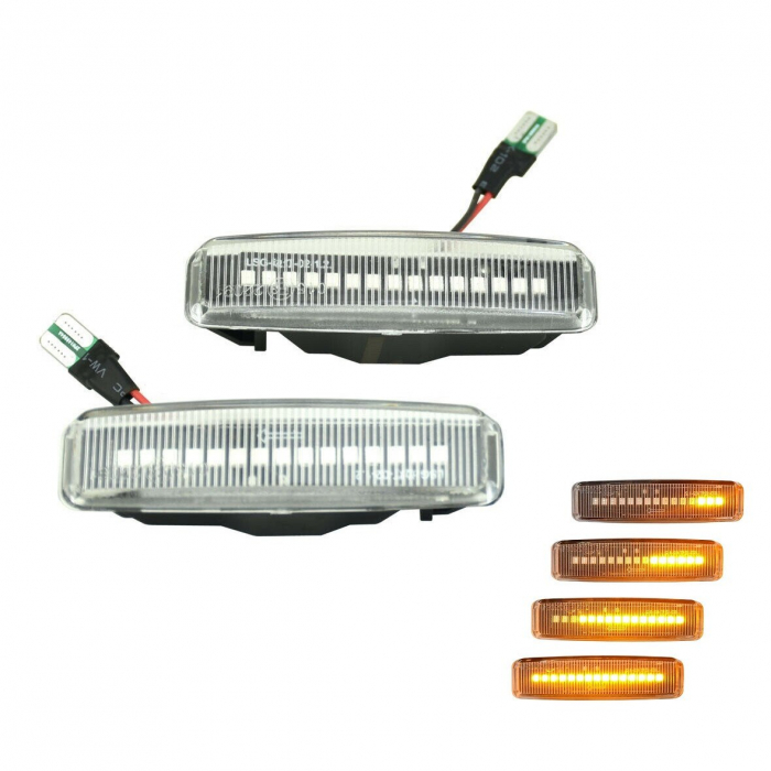Set 2 Semnalizari Aripa LED Dinamice Secventiale pentru BMW E39 1995-2003 - D0470 [3]