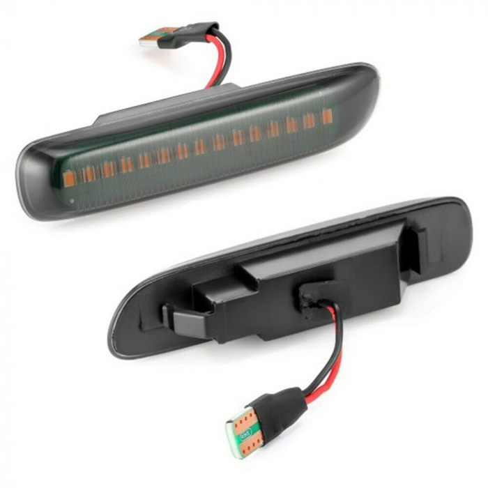 Set 2 Semnalizari Aripa LED Dinamice Secventiale pentru BMW E46, E46 Compact Non-Facelift - D0247 [6]