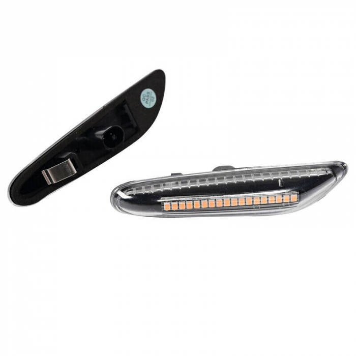 Set 2 Semnalizari Aripa LED Dinamice Secventiale pentru BMW X1 E84, X3 E83, E60, E90, E91, E92, E93, E81, E82, E88 - D0459 [6]