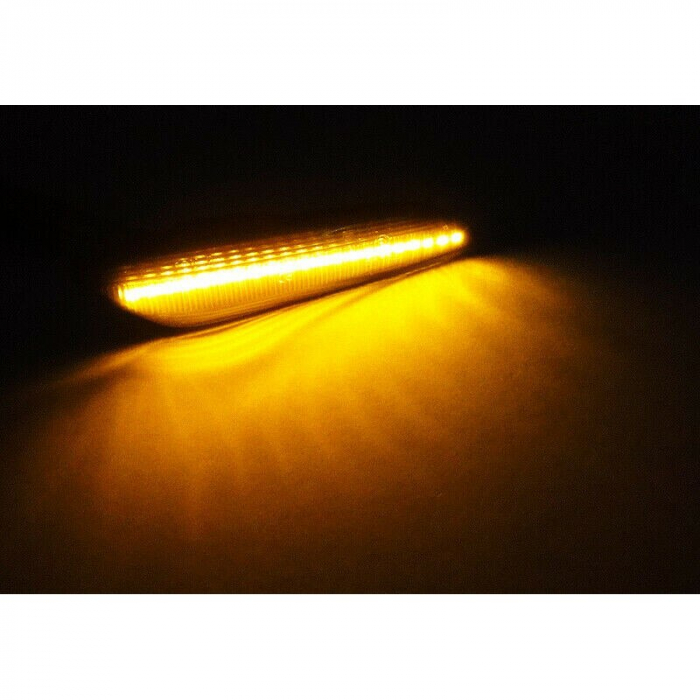 Set 2 Semnalizari Aripa LED Dinamice Secventiale pentru Alfa Romeo 147, 156 - D0521-A [2]