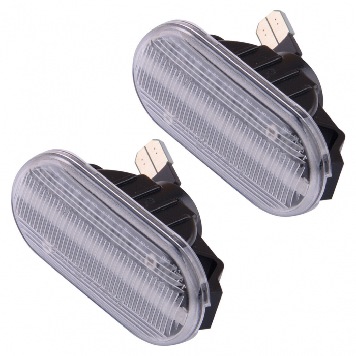 Set 2 Semnalizari Aripa LED Dinamice Secventiale pentru Nissan Qashqai, Pathfinder, Navara, 350Z, Micra, Note, Tiida - D0324 [6]