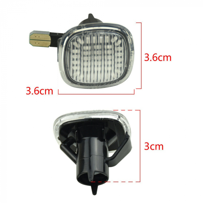 Set 2 Semnalizari Aripa LED Dinamice Secventiale pentru Audi A3, A4 B5, A8 D2 - D0385 [5]