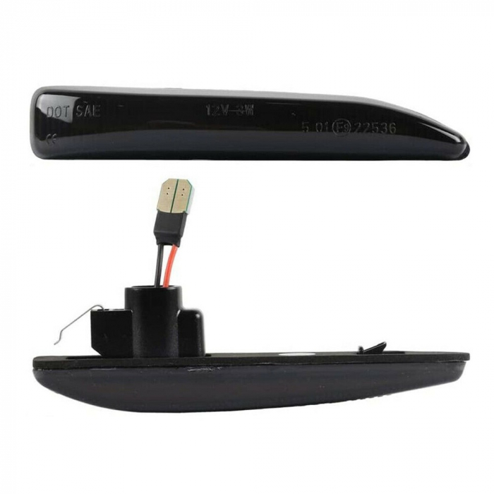 Set 2 Semnalizari Aripa LED Dinamice Secventiale XtremeVision Pentru BMW Seria 7 E65, E66, E67, E68 - D0386 [6]