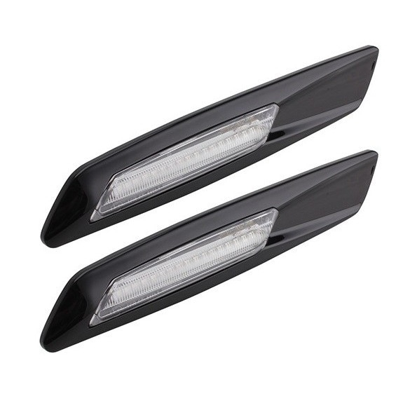 Set 2 Semnalizari Aripa Led Negre - Dedicate BMW E60, E61, E90, E91, E81, E82, E88 - 104 [4]