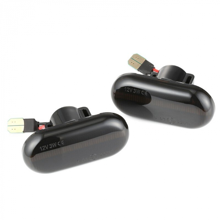 Set 2 Semnalizari Aripa LED pentru Dacia Logan 1, Duster, Lodgy, Dokker BTLL-319-1 [6]