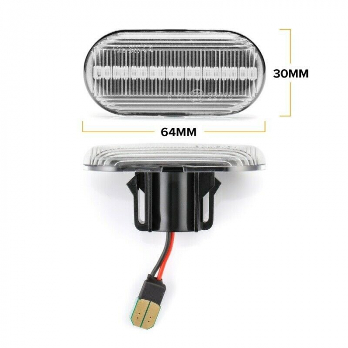 Set 2 Semnalizari Aripa LED Renault Clio, Espace, Master, Megane - BTLL-319 [2]