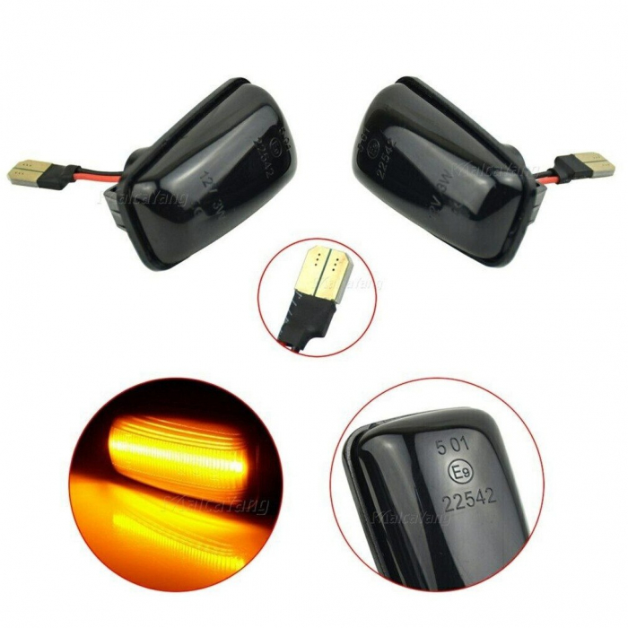 Set 2 Semnalizari LED Aripa dedicate pentru Peugeot 106, 306, 406, 806, Expert, Partner - BTLL-327-1-P4 [3]