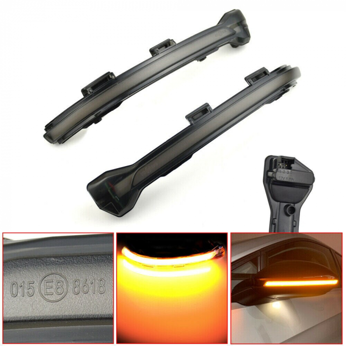 Set 2 Semnalizari Led Oglinda dedicate pentru VW Golf VII, Touran, Jetta - BTLL-234-1 [5]