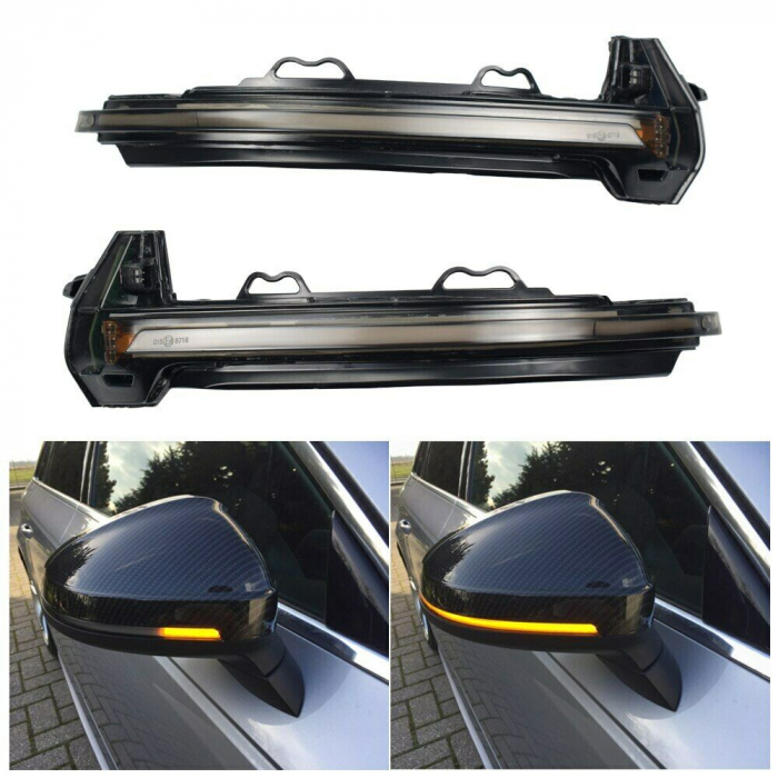 Set 2 Semnalizari Led Oglinda Dinamice Audi A4 B9 2016-2019 - D0178 [1]