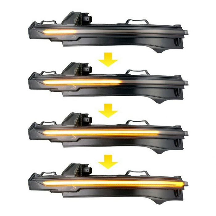 Set 2 Semnalizari Led Oglinda Dinamice, Secventiale Audi Q5 FY, Q7 4M - D0193 [1]