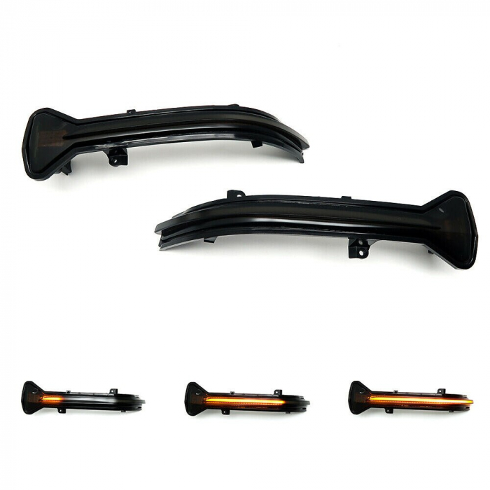 Set 2 Semnalizari Led Oglinda Dinamice, Secventiale BMW G30, G11, G32, G14, F90 - D0237 [4]