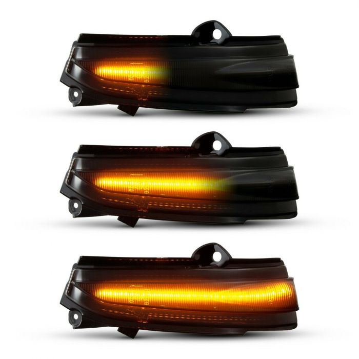 Set 2 Semnalizari Led Oglinda Dinamice, Secventiale dedicate Ford Mondeo MK5, Fusion MK2 - D0284 [1]