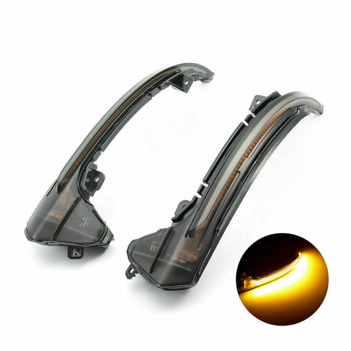 Set 2 Semnalizari Led Oglinda Dinamice, Secventiale dedicate pentru Audi A6 4G C7 2012-2018 - D0175 [2]
