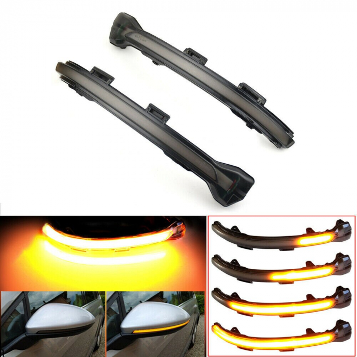 Set 2 Semnalizari Led Oglinda dinamice secventiale dedicate pentru VW Golf VII, Touran, Jetta - BTLL-234D-1 D0167 [4]