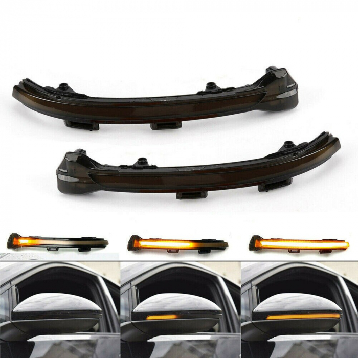 Set 2 Semnalizari Led Oglinda dinamice secventiale dedicate pentru VW Golf VII, Touran, Jetta - BTLL-234D-1 D0167 [3]