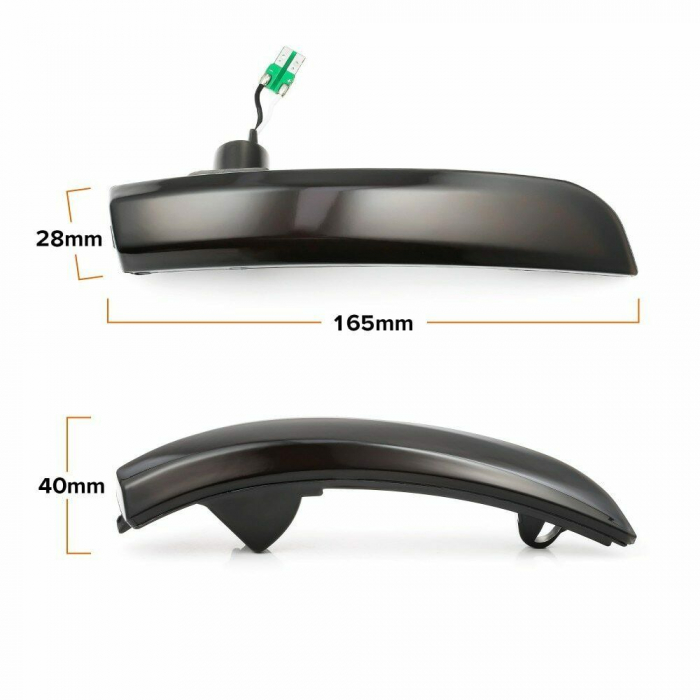 Set 2 Semnalizari Led Oglinda Dinamice, Secventiale Ford Kuga, Ecosport - D0240 [5]