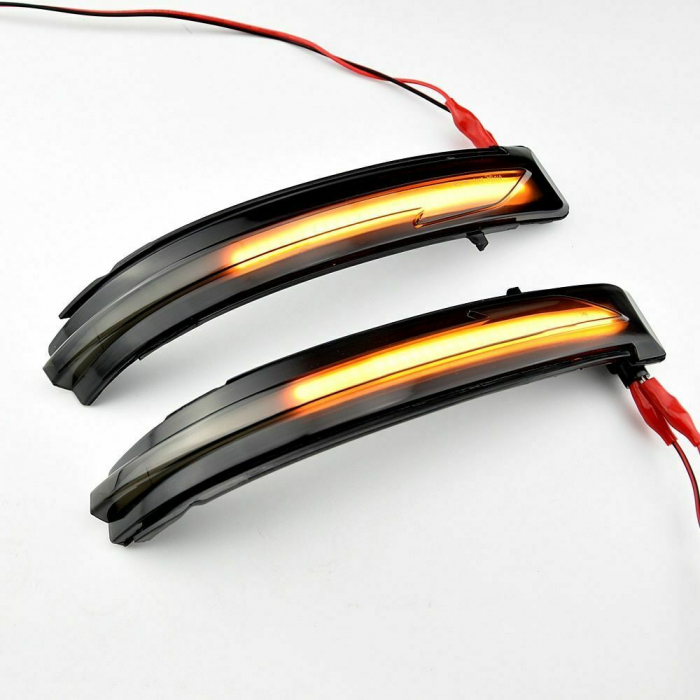 Set 2 Semnalizari Led Oglinda Dinamice, Secventiale Nissan X-Trail, Qashqai, Murano, Pathfinder R52 Facelift, Terra - D0368 [1]
