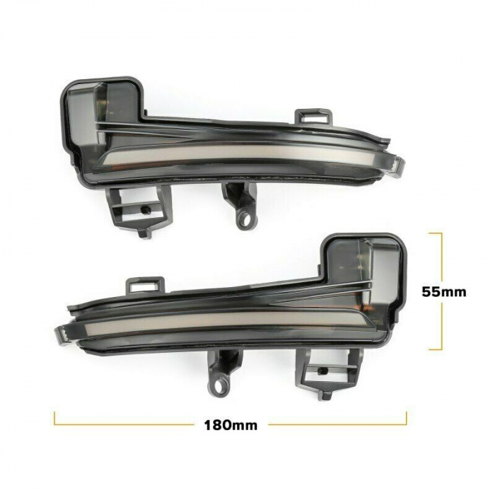 Set 2 Semnalizari Led Oglinda Dinamice, Secventiale Skoda Superb MK3 A7 2016-2019 - D0243 [1]