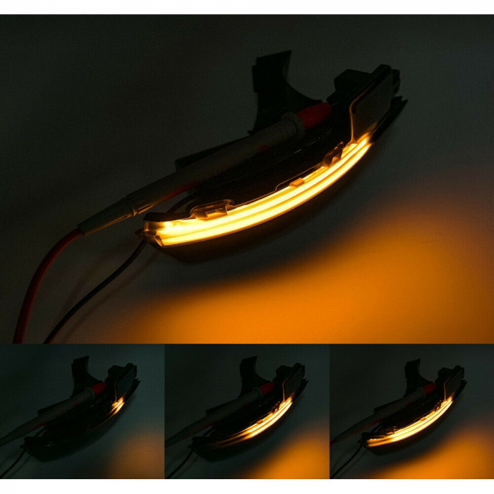 Set 2 Semnalizari Led Oglinda Dinamice, Secventiale VW Polo MK5 6R 6C, UP!, Ameo - D0185 [2]