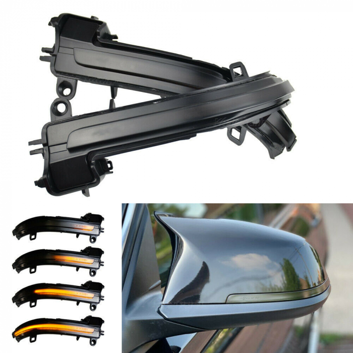 Set 2 Semnalizari Oglinda Dinamice, Secventiale BMW X1 F48, X2 F39, Seria 2 F45, F46 - D0238 [5]