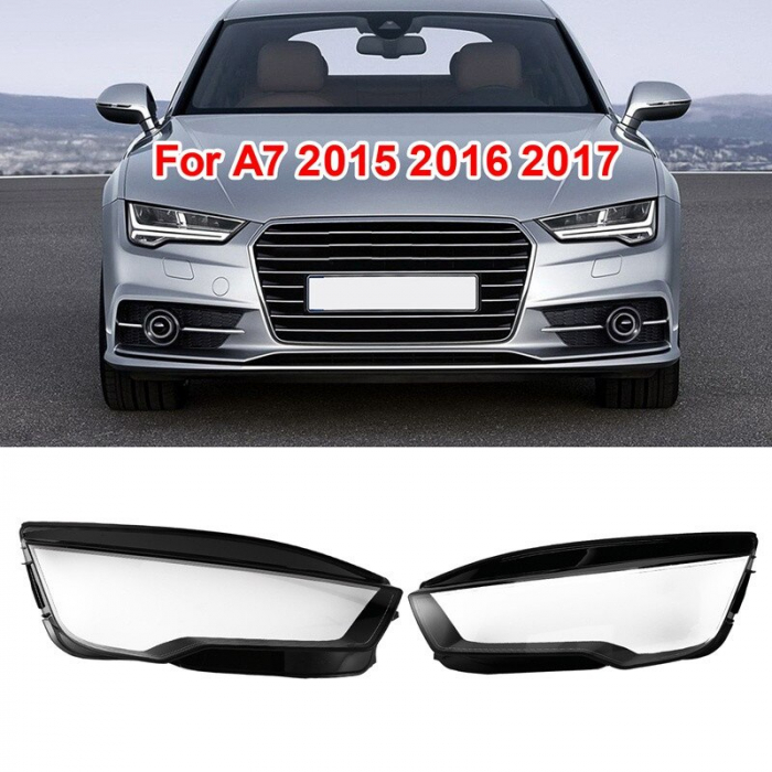 Set 2 sticle faruri pentru Audi A7 C7 Facelift (2014 - 2018) - HA053 [4]