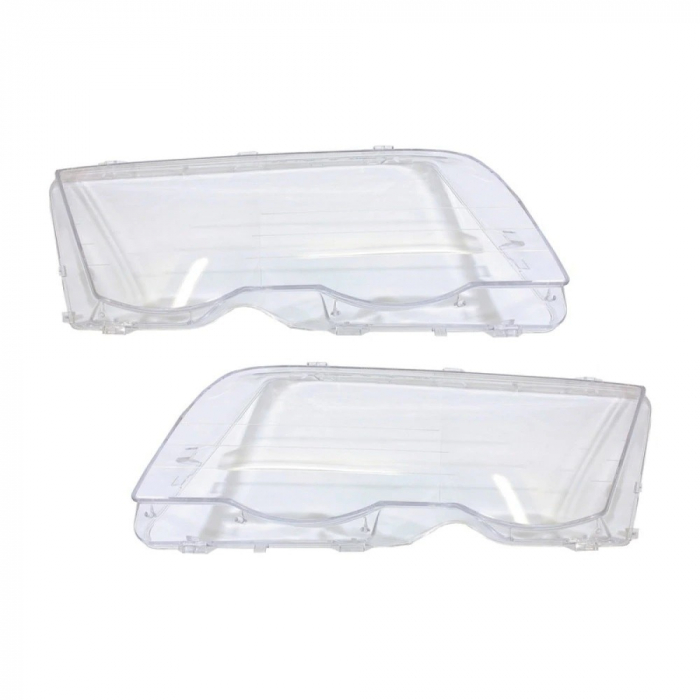 Set 2 sticle faruri pentru BMW Seria 3 E46 Non Facelift (1998 - 2001) - HB009 [1]
