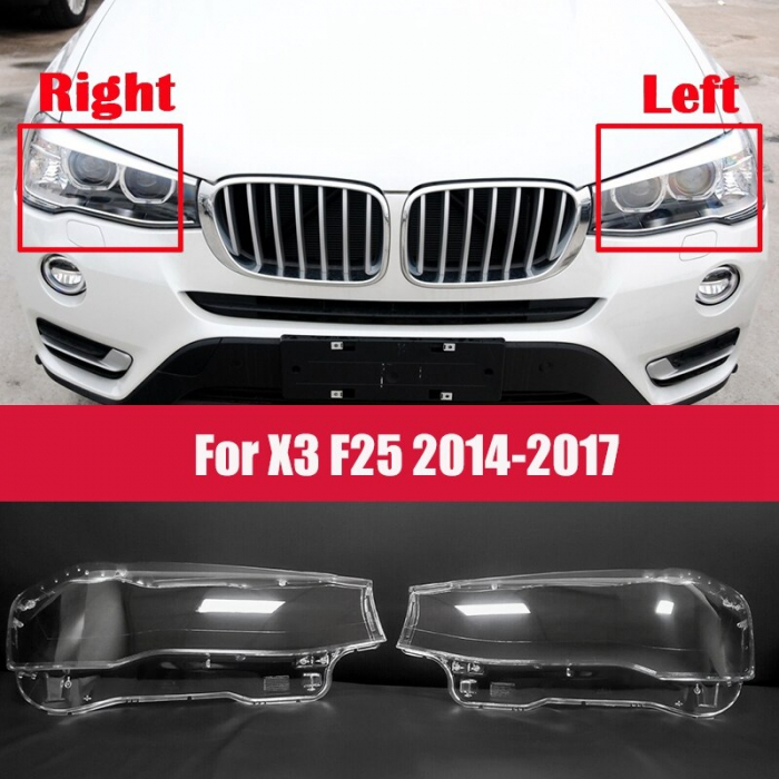 Set 2 sticle faruri pentru BMW X3 F25 LCI Facelift (2014 - 2017) - HB069 [1]