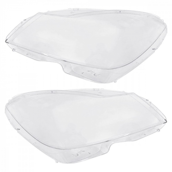 Set 2 sticle faruri pentru Mercedes C-Class W204 Facelift (2011 - 2014) - HW004 [2]