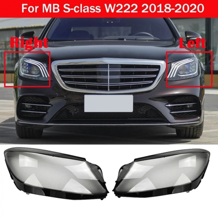 Set 2 sticle faruri pentru Mercedes S-Class W222 Facelift (2017 - 2020) - HW027 [5]
