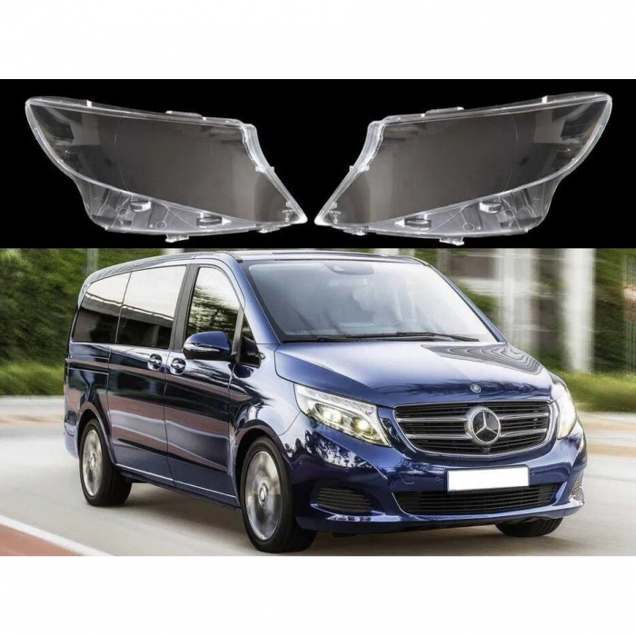 Set 2 sticle faruri pentru Mercedes Vito W447 2014 - 2019 - HW054 [4]