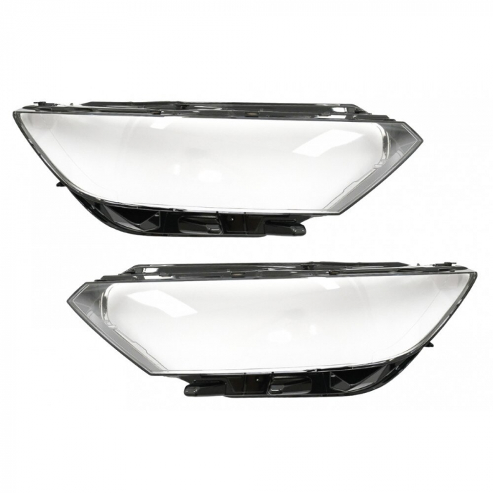 Set 2 sticle faruri pentru Volkswagen Passat B8 (2015 - 2019) pentru farurile cu bec halogen H7 - HV008 [4]
