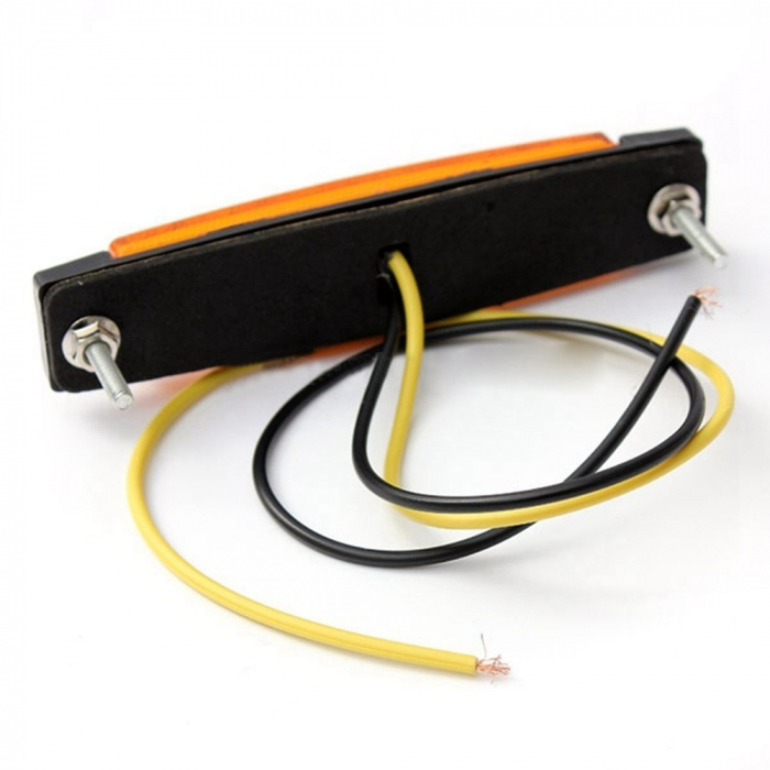 Set 6 Lampi gabarit auto cu LED 24V lumina Galbena LG-6SMD-24V-GALBEN [1]